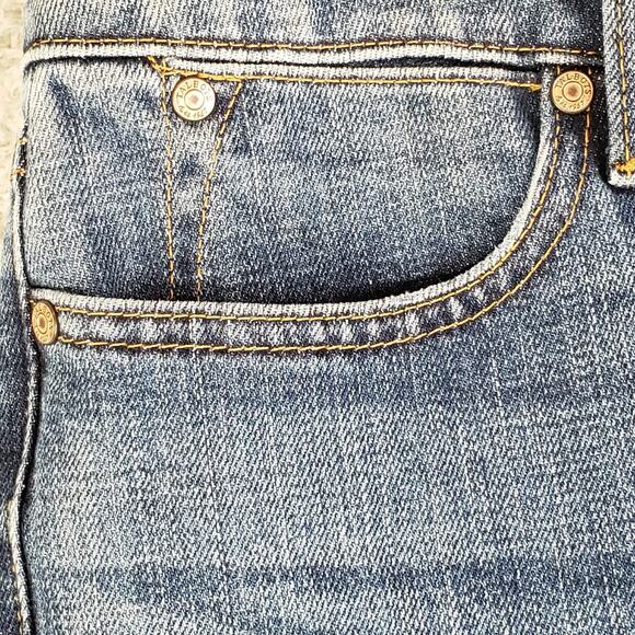 Talbots Jeans Womens Flawless Slim Ankle Blue Size 10 Stretch High Rise - Picture 4 of 8